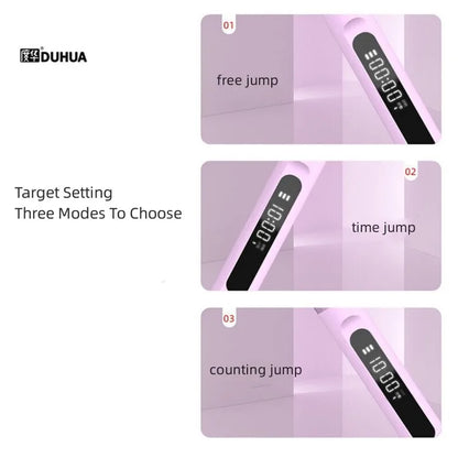 Unisex Digital Pvc Durable Jump Rope Electronic Jump Ropes