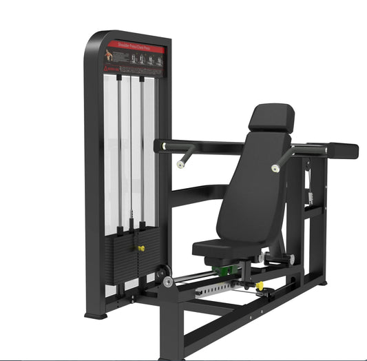 Multi Press Dual Station Strength Training Device Fitness Machine